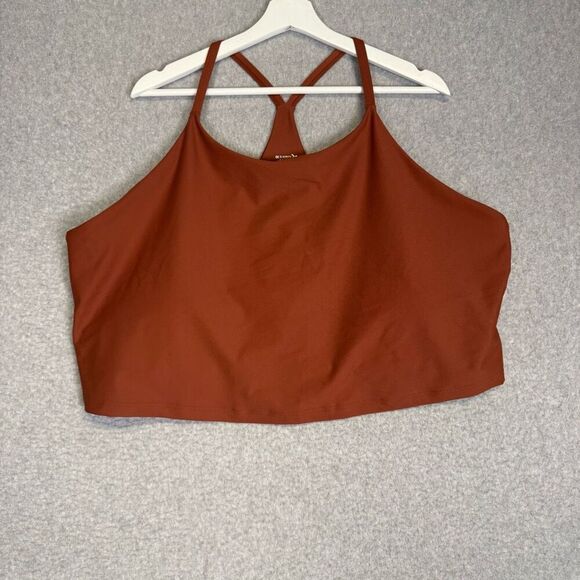 Old Navy Active Womens Size 4X Plus Activewear Sports Bra Powersoft Built in Bra - Picture 1 of 8